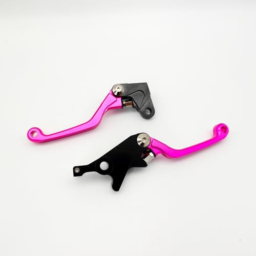 Image of Dirt Pivot Brake Clutch Levers Replacement for Honda CRF250L Rally CRF300L Rally 2021-2025 (Pink)
