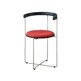 Silla de comedor de diseño ergonómico con respaldo firme for largas sesiones. Perfecta for comer o maquillarse.