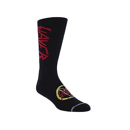 P PERRI'S SOCKS LTD. SLAYER CREW, Noir, taille unique