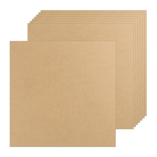 Acidea MDF Wood Boards for Crafts