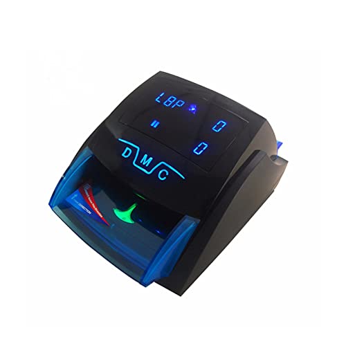 Contadores de billetes, Mini billete de mano UV/mg Detección de la máquina Fake Euro Notes Money Bill Detector for USD/EUR Detector de efectivo con batería(Nero)