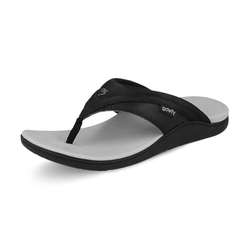 Gravity Defyer Women's GDEFY Kinor | Water Resistant Flip Flops | VersoShock Proven Performance | Orthotic Stress Recovery Outdoor Sandals