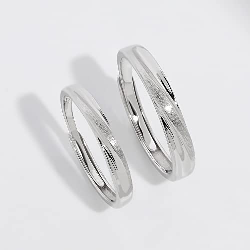 Bague taille ajustable en argent pour couple : résolvez le choix des tailles - 2
