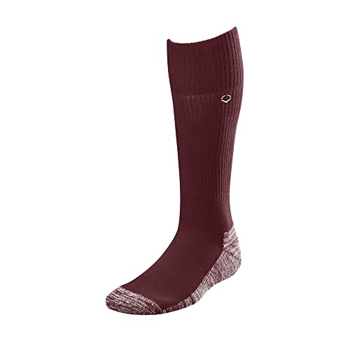 EvoShield Game Socks - Maroon Large