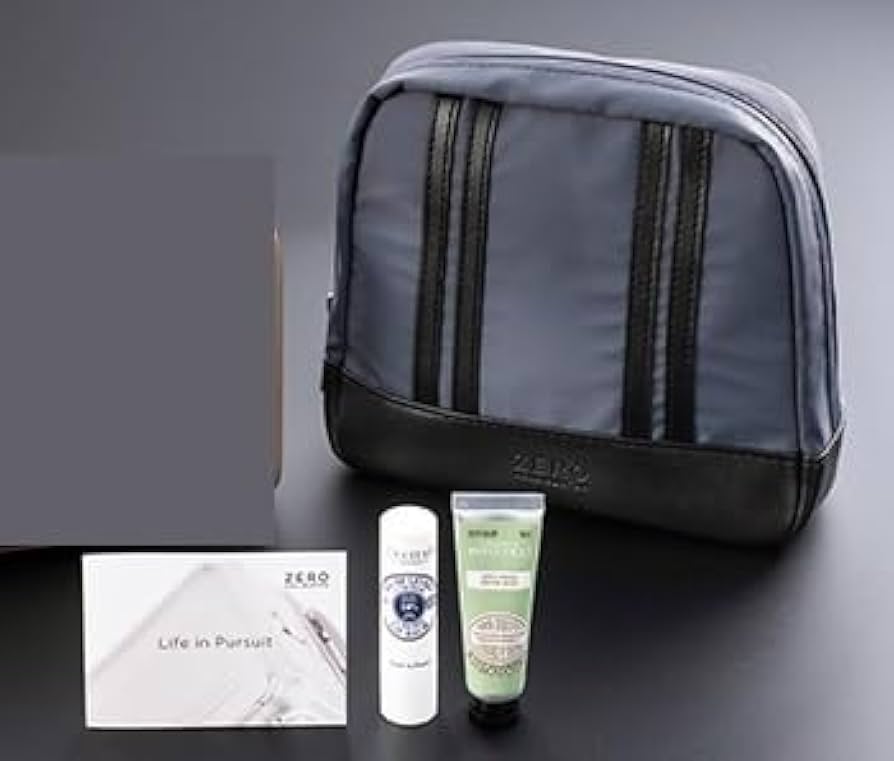 ＪＡＬ×ゼロハリバートン国際線ファーストクラスアメニティポーチ 3個 【非売品】 JAL×ゼロハリバートン国際線ファーストクラスアメニティ