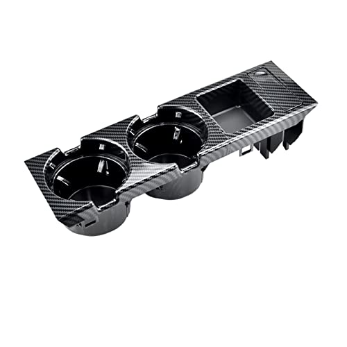 Console centrale E46 cassée ? Remplacez par ce porte-gobelet boîte carbone - 2