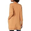 Daily Ritual Women's Fine Gauge Stretch Long-Sleeve Cardigan Sweater, Camel, XX-Large