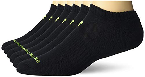 Russell Athletic Men's Freshforce Cushioned No Show Socks 6 Pack