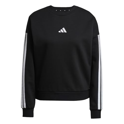 adidas Essentials 3-Stripes Fleece Sweatshirt Sudadera Mujer (Pack de 1)