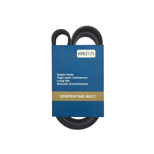 Courroie serpentine 6PK2175 6 baleines pour Mariner 2005 et Mountaineer