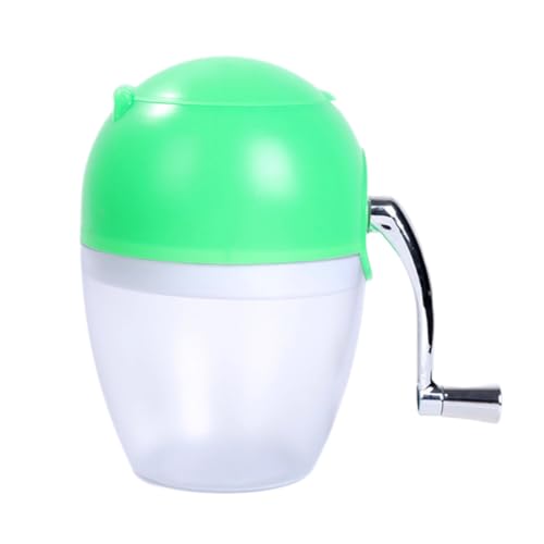 HOOTNEE Shaved Ice Maker Machine Portable Ice Crusher Manual No Electricity Needed Great for Smoothies Slushies Cold Drinks Random