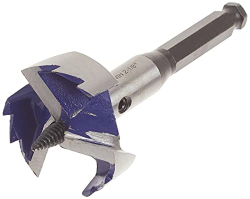 Irwin Industrial Tools 3046011 2-1/8-Inch 3-Cutter Self Feed Drill Bit , Black