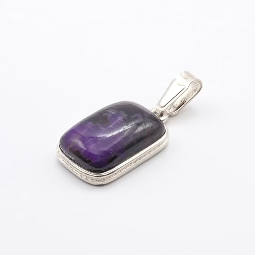 Pendentif en Sugilite MEKI`S Argent 925 Idée Cadeau Anniversaire - 3