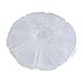 8 Interval Round Tools Cosmetic Jewelry Plastic Storage Box Small Items Management Manager
