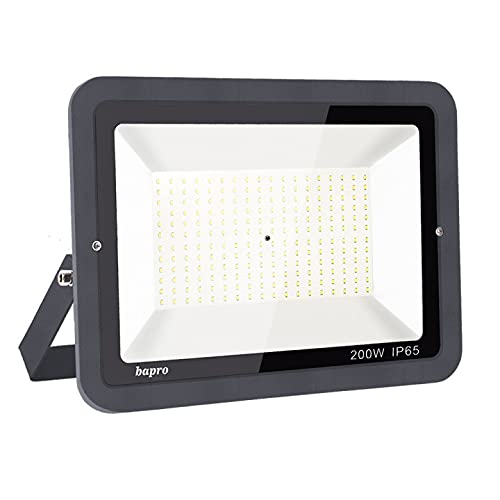 Proyectores Led Exteriores 200W Proyector LED Exterior, 20000LM Focos LED Exteriores, Foco LED Exterior IP67 Impermeable 6000K Blanco Frío Proyector de...