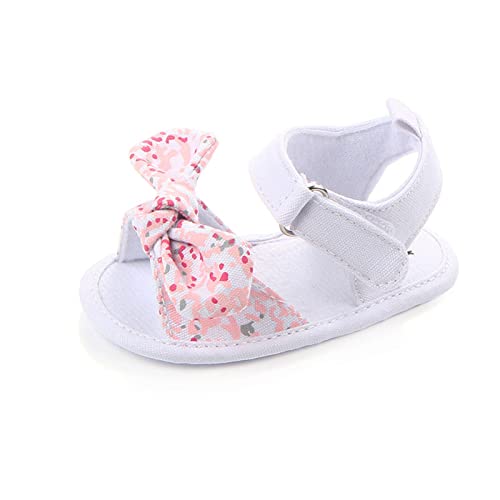 Soft Anti-Slip Sole Infant Baby Sandals Summer Casual Beach Rubber Shoes Bowknot Princess Dress Outdoor Shoes
