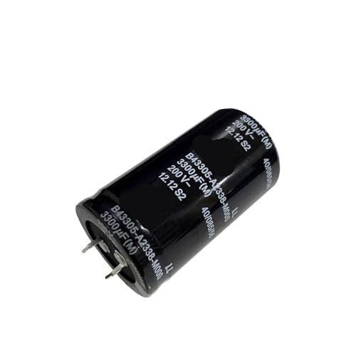 Condensateur électrolytique 200V 3300uF en aluminium 35x60mm pour montage électronique