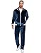 COOFANDY Men's Velour Tracksuits Jogging Sweat Suits Set 2 Piece Full Zip Tracksuit Sets for Men