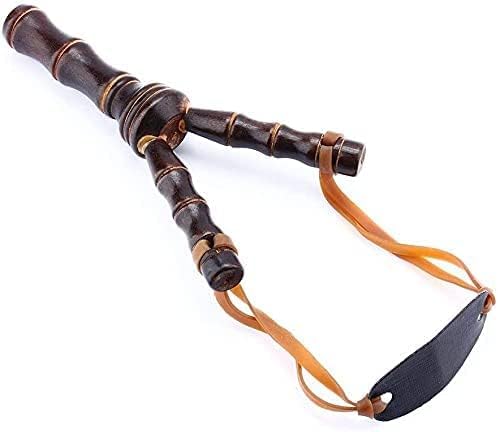 ANTLANTIC CREATIO Wooden Gulel Toys, BOY Girls Gulail/Gulair Strength Slingshot Brown, Set of 1