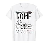 Roma Italia Monumento Antiguo Histórico Camiseta