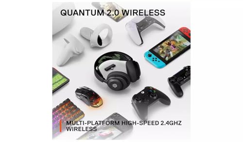 Image of SteelSeries Arctis Nova 4X Wireless - Multi-Platform Gaming Headset - 2.4GHz High-Speed Wireless - 2 Hour Battery Life - USB-C - ClearCast Gen 2 Microphone - Xbox Series X|S, PC, PS5, Switch