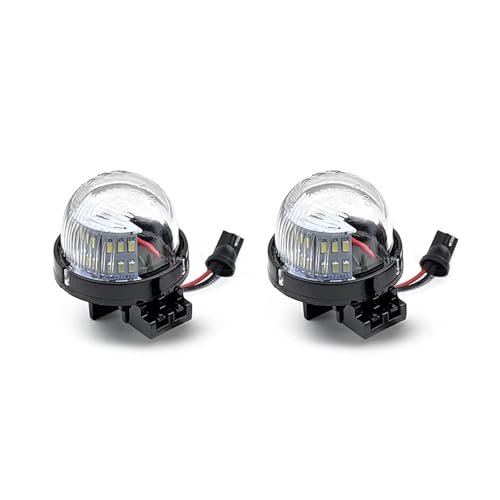 Luz matrícula LED blanca Suzuki Jimny JB Wagon R Alto recambio lámpara trasera 12V 2 unidades