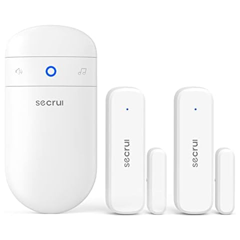 Door Sensor Chime with 500ft Range and 52 Chimes Cover