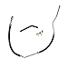 Edelmann 93516 Power Steering Return Line Hose Assembly, 1 Pack