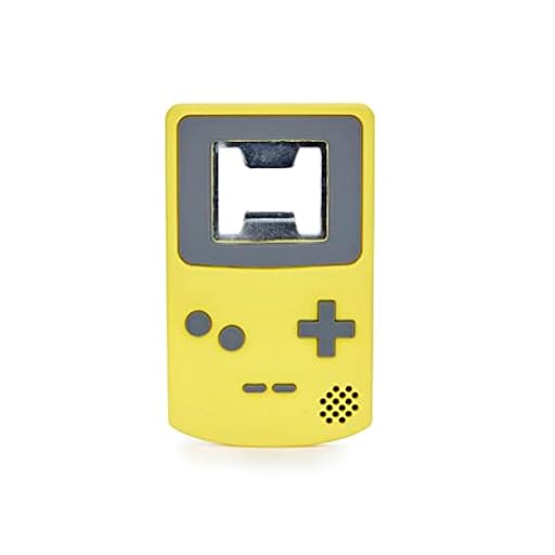 Balvi Abrebotellas Start Game Color Amarillo Magnético Plástico/Metal 10 cm | Ya disponible en tu tienda friki favorita! En mundofriki.es! Balvi Abrebotellas Start Game Color Amarillo Magnético Plástico/Metal 10 cm | Ya disponible en tu tienda friki favorita! En mundofriki.es!