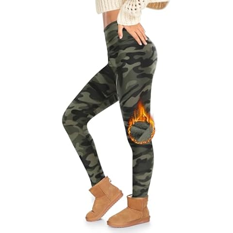 ACTINPUT Fleece Lined High Waist Leggings Cover