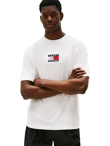 Tommy Hilfiger Men's APXGP Collection Flag Graphic T-Shirt