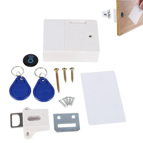 Cerradura de gabinete | Cerradura electrónica para gabinete, cerradura inteligente multiusos para puerta de gabinete, cajón, armario de madera