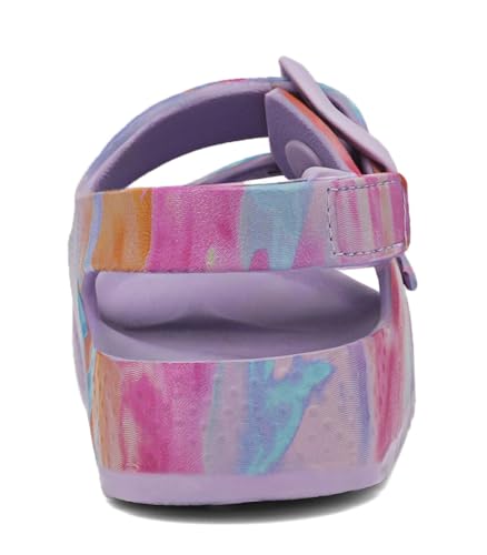 Image of ChayChax Toddler Boys Girls Double Buckle Sandals Children's Adjustable Back Strap Water Sandal