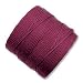 S-Lon Superlon #18 Twisted Nylon Bead Cord 77 Yard Spool Bobbin WINE