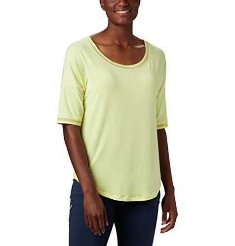 Columbia Womens PFG Slack Water Knit 3/4 Sleeve Shirt, Sun Protection