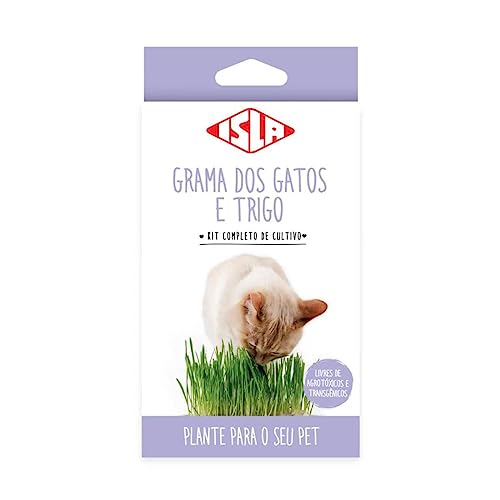 Kit de Cultivo Grama de Gato e Trigo (Linha Pet) ISLA