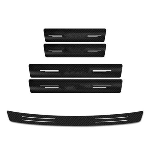 Autocollants seuil portière Suzuki Swift Vitara bande protection coffre 5pcs