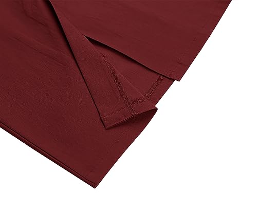 Image of MUXXN Women's 1950s Vintage 3 /4 Sleeve Elegant Collar Cocktail Evening Dress