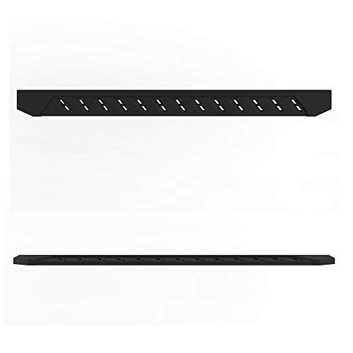 Estribos texturizados 7 pulg negro para Silverado/Sierra miniatura 3
