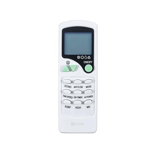 Image of 7SEVEN Compatible with Videocon AC Remote Control Model 7 Suitable for 1 1.5 2 Ton Split and Window Air Conditioner - Match Each Key by Key Exactly with existing AC Remote Function