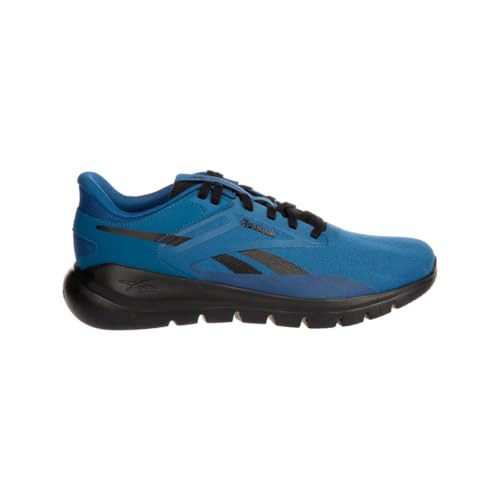 Reebok Zapatillas Split Flex para Hombre, Color Azul atlético/Negro, Talla 43 EU
