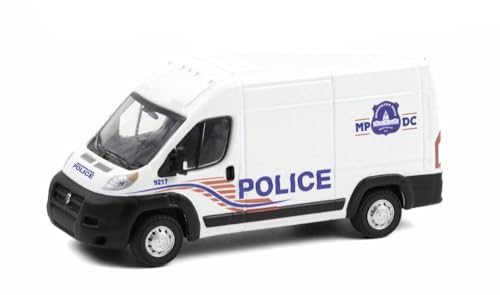 Modelo a escala 1:64 Ram Promaster 2500 Police Van