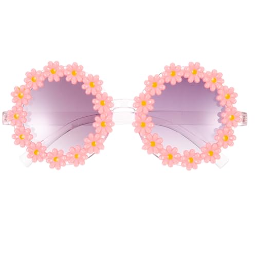 GALPADA Children S Sunglasses - Adorable Flower Sunglasses for Kids Uv Protection Perfect for Outdoor Fun and Parties