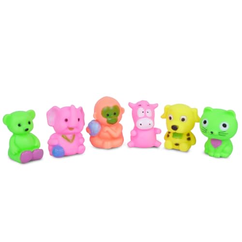 Image of Bath Squeeze Animals 723- 6pcs for Toddlers / Bath Toys for Kids for Toddlers