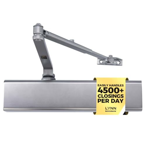 LYNN HARDWARE Heavy Duty Commercial Automatic Door Closer w/- Closing Delay