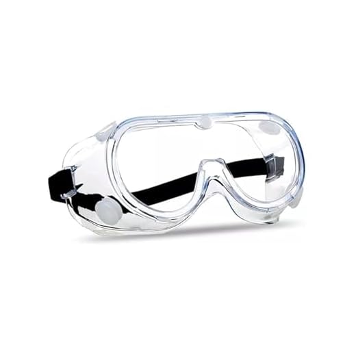 Clear Anti-Fog Safety Goggles for Eye Protection