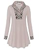 Bebonnie Tunic Sweatshirts for Women: Long Sleeve ... #1