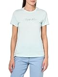 Calvin Klein Women's Performance Cotton Modal Graphic Logo Tee