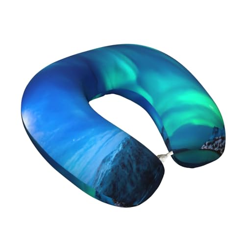 Almohada de viaje de espuma viscoelástica tamaño único miniatura 2