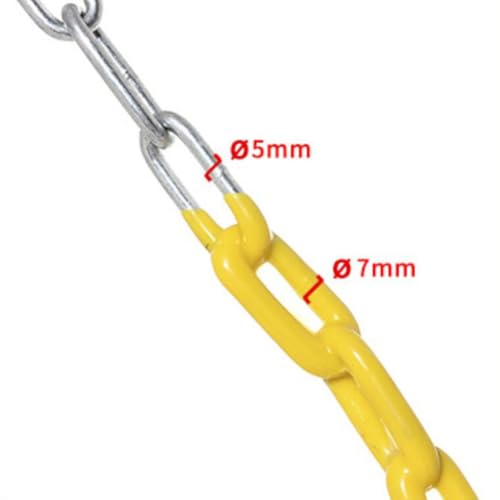 Siège de balançoire抗usure avec support et chaîne pour remplacer les cordes - 3